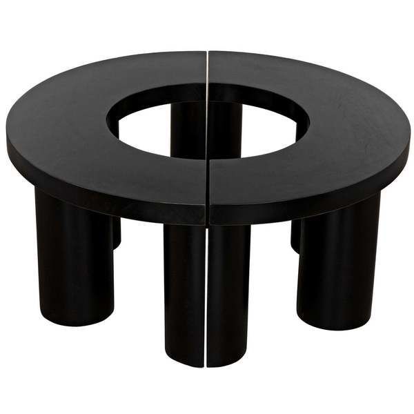Product Image 1 for Pluto Mahogany Black Coffee Table from Noir