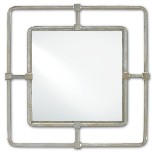 Product Image 2 for Metro Square Mirror from Currey & Company