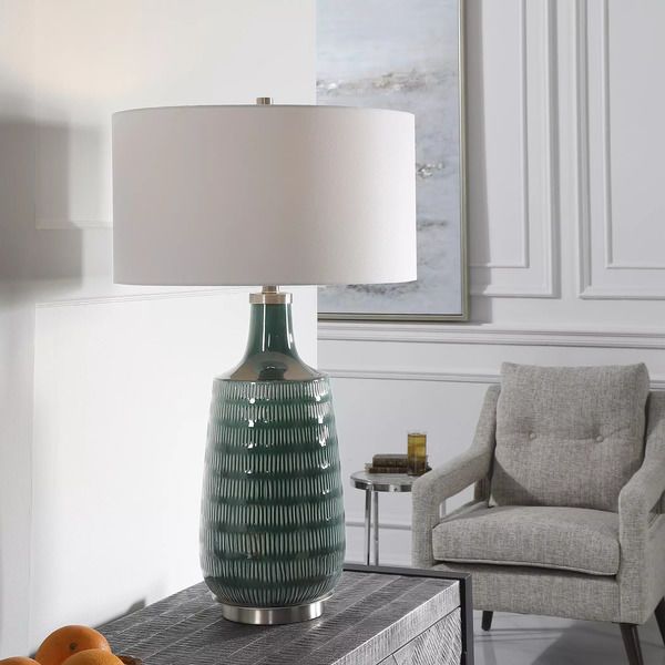 Product Image 5 for Scouts Deep Green Table Lamp from Uttermost