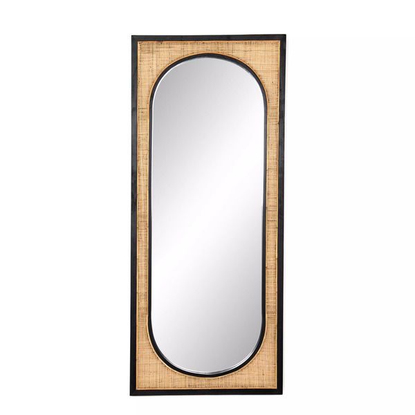 Product Image 3 for Candon Floor Mirror Ebony Black from Four Hands