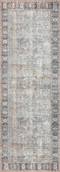 Product Image 3 for Wynter Grey / Charcoal Rug - 2'6" X 7'6" from Loloi