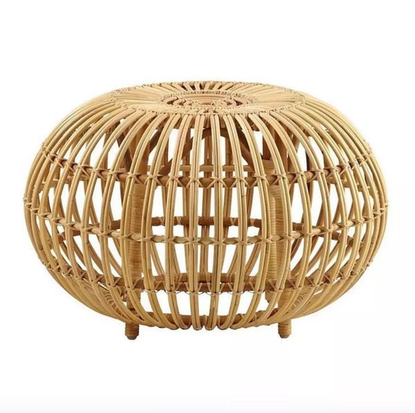 Product Image 3 for Franco Albini Large Ottoman Natural Rattan from Sika Design