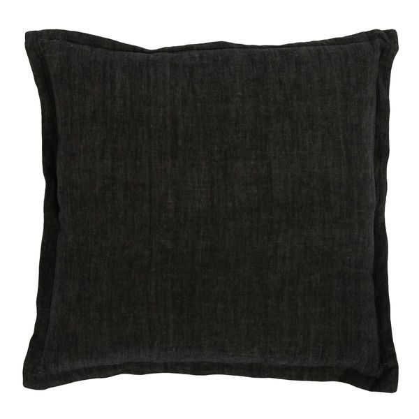 Miles Charcoal Pillows, Set of 2 image 1