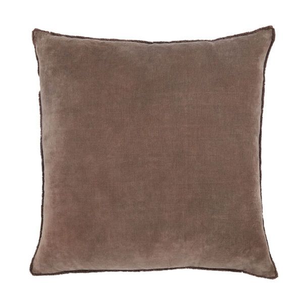 Product Image 7 for Sunbury Solid Dark Taupe Throw Pillow 26 inch from Jaipur 