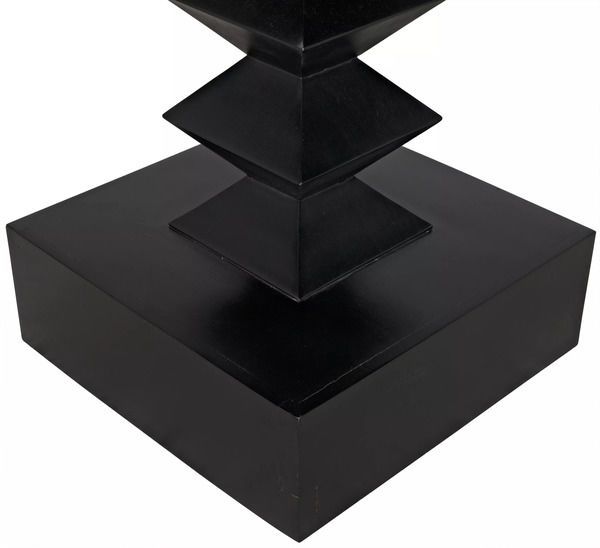 Product Image 5 for Pillar Side Table, Hand Rubbed Black from Noir