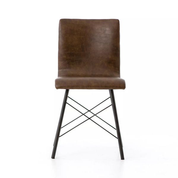 Diaw Dining Chair Distressed Brown image 4