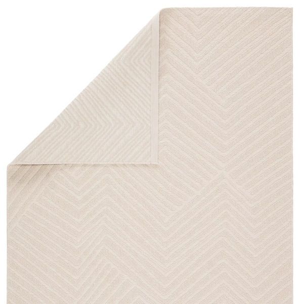 Product Image 4 for Linet Indoor / Outdoor Chevron Cream Area Rug from Jaipur 