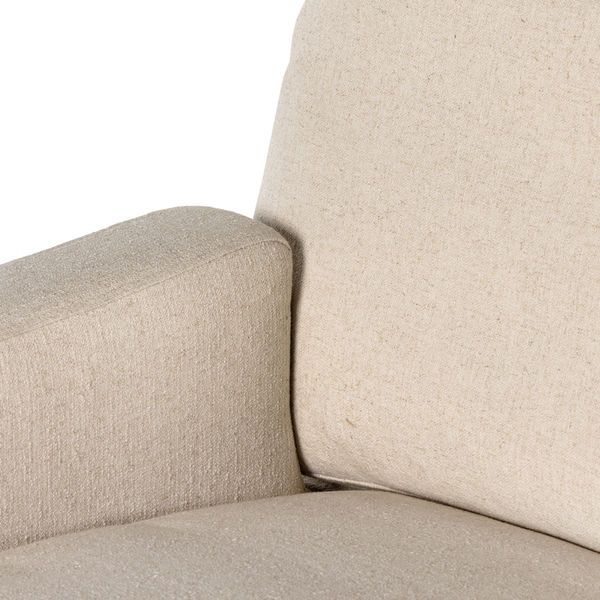 Product Image 8 for Andrus Cream Fabric Swivel Chair from Four Hands