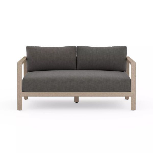 Sonoma Outdoor Sofa, Washed Brown image 3
