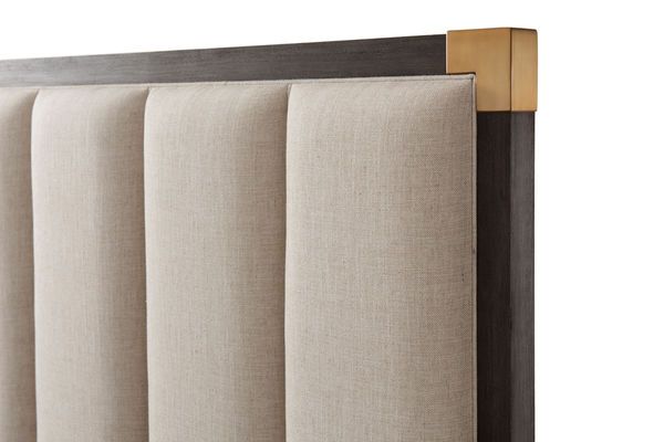 Embassy Vertical Bed with Brushed Brass Corners image 3
