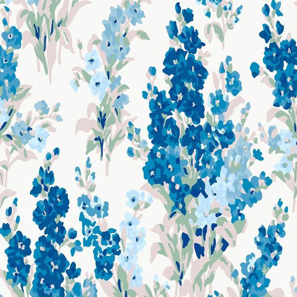 Product Image 3 for Laura Ashley Stocks Blue Sky Floral Wallpaper from Graham & Brown