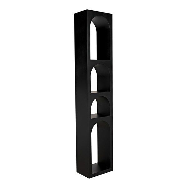 Product Image 5 for Aqueduct Narrow Bookcase with Large Arches from Noir