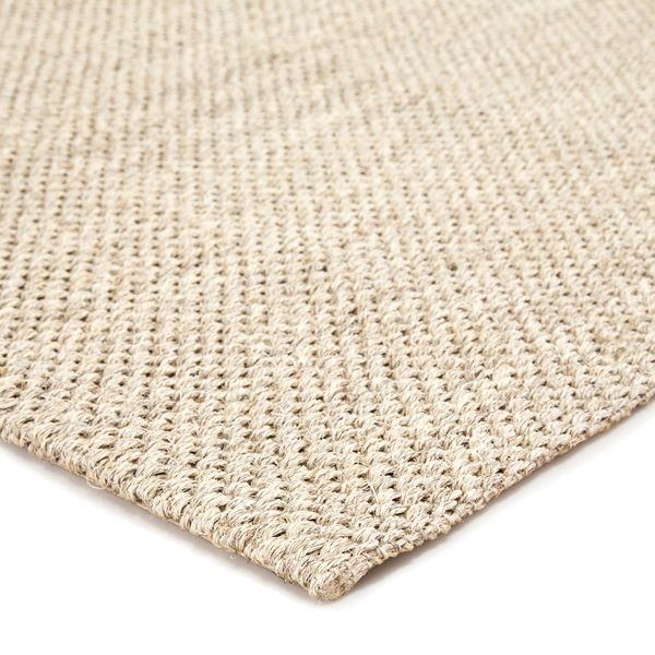 Naples Natural Solid White/ Taupe Rug image 6