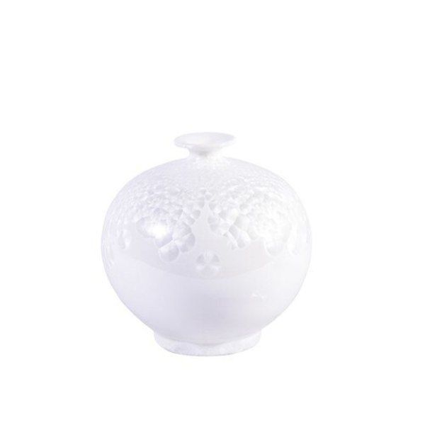 Product Image 3 for Chinoiserie White Crystal Shell Vases(Set Of 3) from Legend of Asia