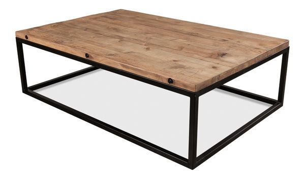 Product Image 2 for Brick Maker's Boards Coffee Table from Sarreid Ltd.