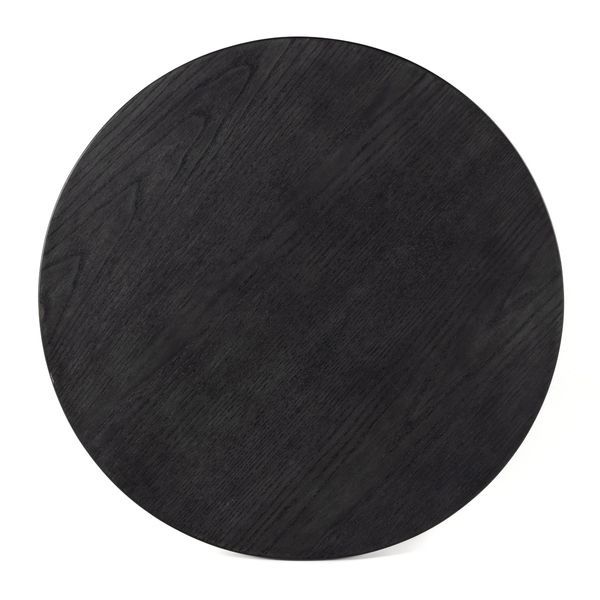 Merla Wood End Table-Tall-Black Wash Ash image 4