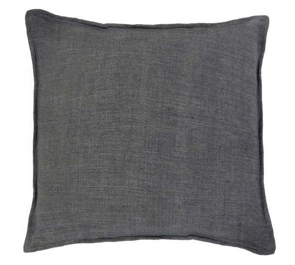 Product Image 1 for Montauk Linen Euro Sham - Charcoal from Pom Pom at Home