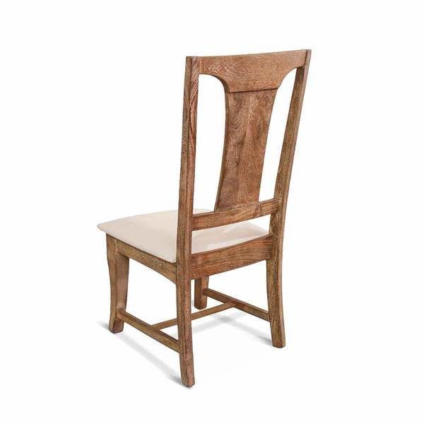 Product Image 2 for Pengrove Mango Wood Upholstered Dining Chairs, Set Of 2 from World Interiors