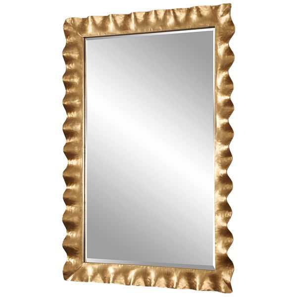 Product Image 4 for Haya Scalloped Gold Mirror from Uttermost