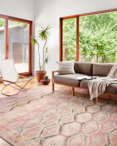 Product Image 5 for Layla Pink / Lagoon Rug from Loloi