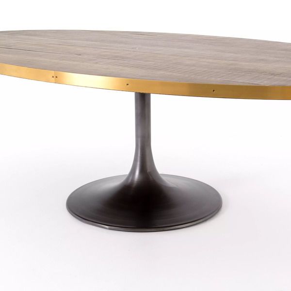 Product Image 9 for Evans Oval Dining Table 98" from Four Hands