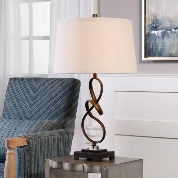 Product Image 1 for Uttermost Tenley Oil Rubbed Bronze Lamp from Uttermost