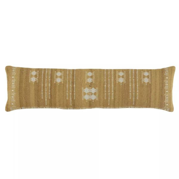 Product Image 9 for Eisa Tribal Light Green/ Light Gray Lumbar Pillow from Jaipur 