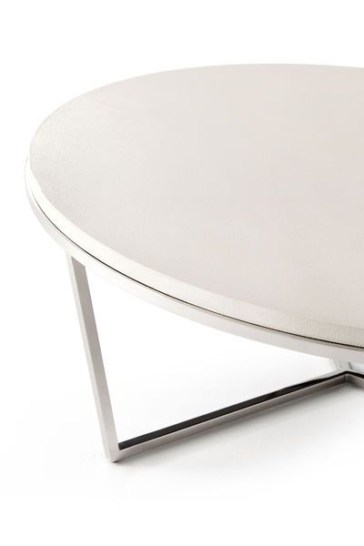 Fisher Round Shagreen Cocktail Table image 5
