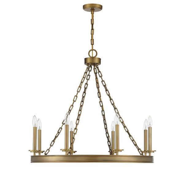 Product Image 3 for Seville 8 Light Chandelier from Savoy House 