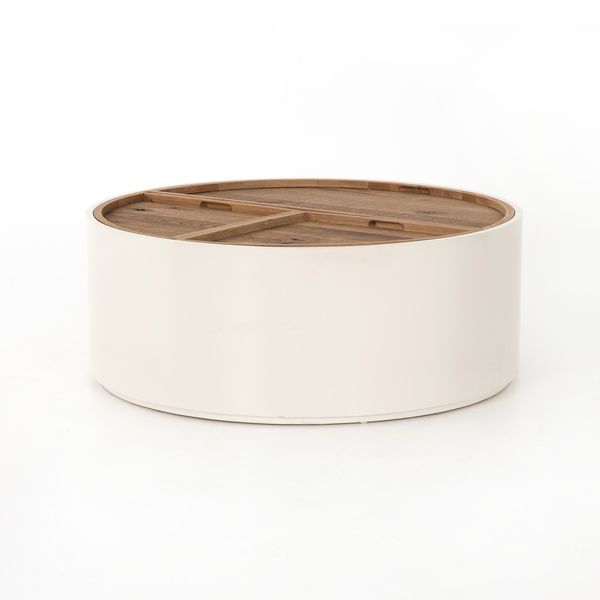 Product Image 7 for Cas Drum Coffee Table Cream from Four Hands