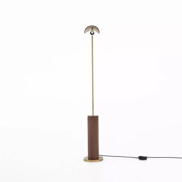 Product Image 13 for Astrid Floor Lamp Dark Brown Leather from Four Hands