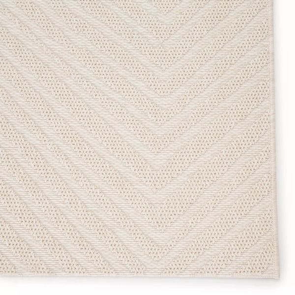 Product Image 5 for Linet Indoor / Outdoor Chevron Cream Area Rug from Jaipur 
