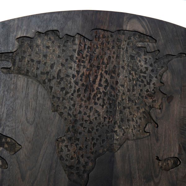 Carved World Map Panel Scout & Nimble