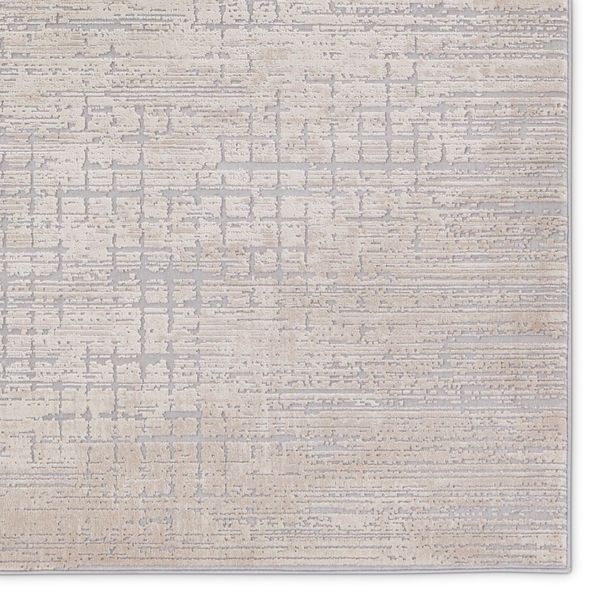 Product Image 4 for Chamisa Modern Abstract Beige/ Gray Rug - 18" Swatch from Jaipur 