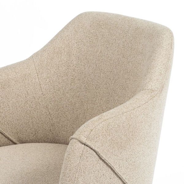 Product Image 7 for Edna Desk Chair - Fedora Oatmeal from Four Hands