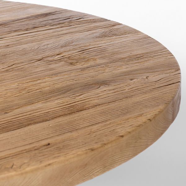 Product Image 3 for Allandale Brown Round Wooden Dining Table from Four Hands