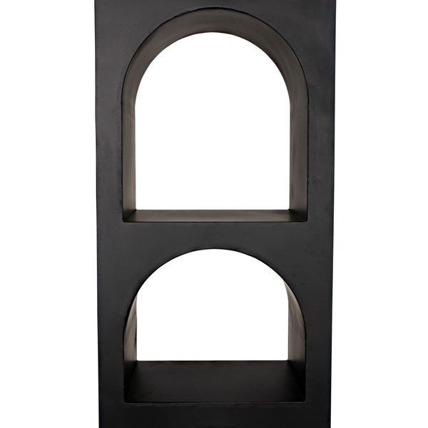 Product Image 6 for Aqueduct Narrow Bookcase with Large Arches from Noir