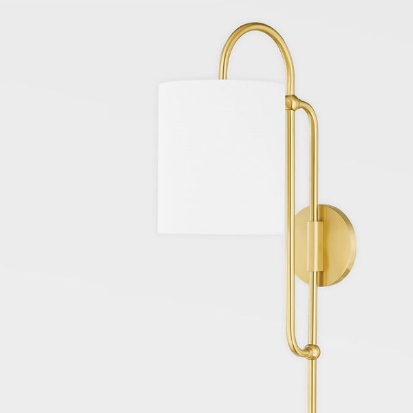Product Image 3 for Caroline 1 Light Portable Wall Sconce from Mitzi