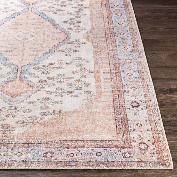 Product Image 4 for Amelie Peach / Ivory Rug - 2' X 2'11" from Surya