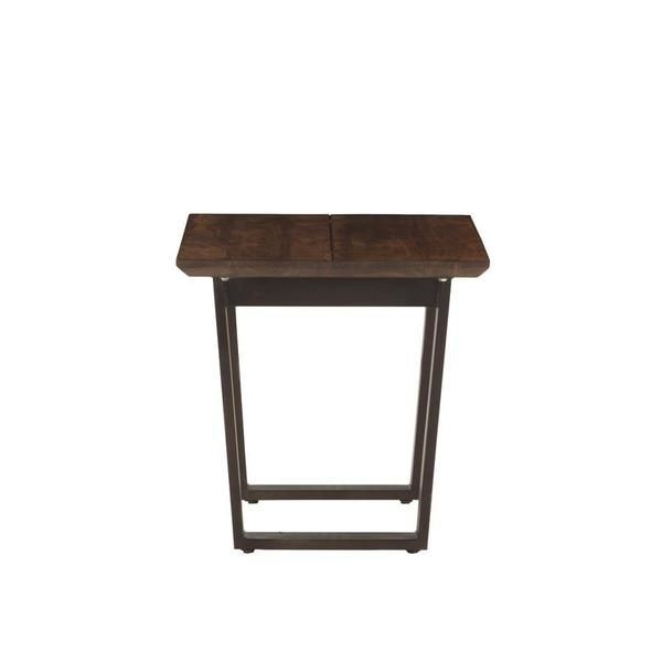 Product Image 2 for Mapai 28 Inch Acacia Wood Side Table In Walnut Finish from World Interiors