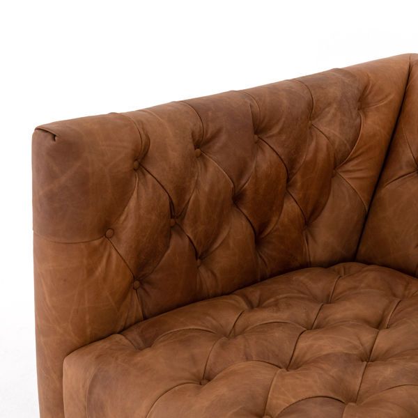 Williams Leather Chair - Washed Camel image 10