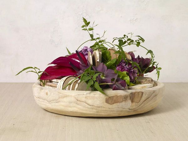 Product Image 7 for Wide Canyon Wood Bowl from Accent Decor