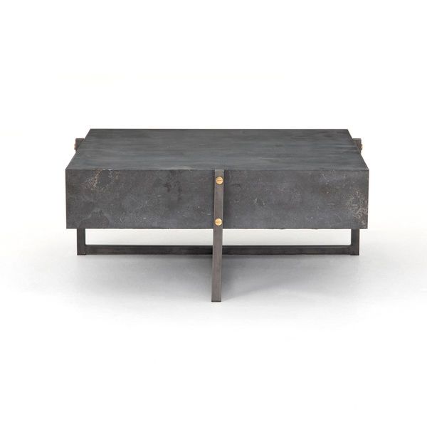 Product Image 9 for Keppler Square Coffee Table Bluestone from Four Hands