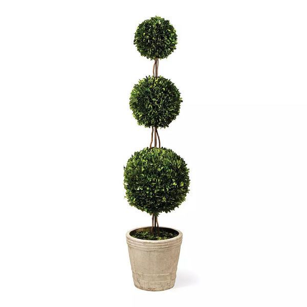 Product Image 1 for Boxwood 59" Triple Ball Topiary from Napa Home And Garden