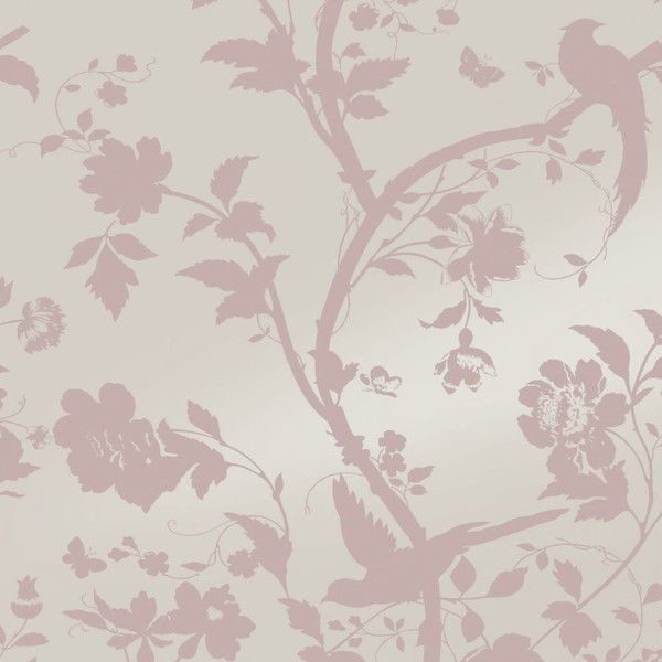 Product Image 3 for Laura Ashley Oriental Garden Pearlescent Chalk Pink Botanicals, Birds & Branches Wallpaper from Graham & Brown
