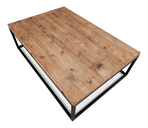 Product Image 3 for Brick Maker's Boards Coffee Table from Sarreid Ltd.