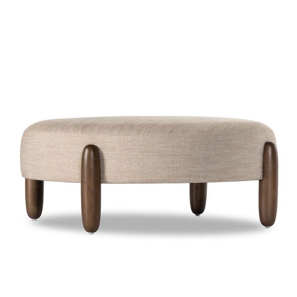 Product Image 3 for Oaklynn Round Ottoman from Four Hands