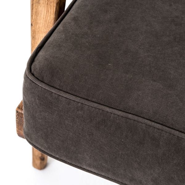 Brooks Lounge Chair - Stonewash Dark Green image 3