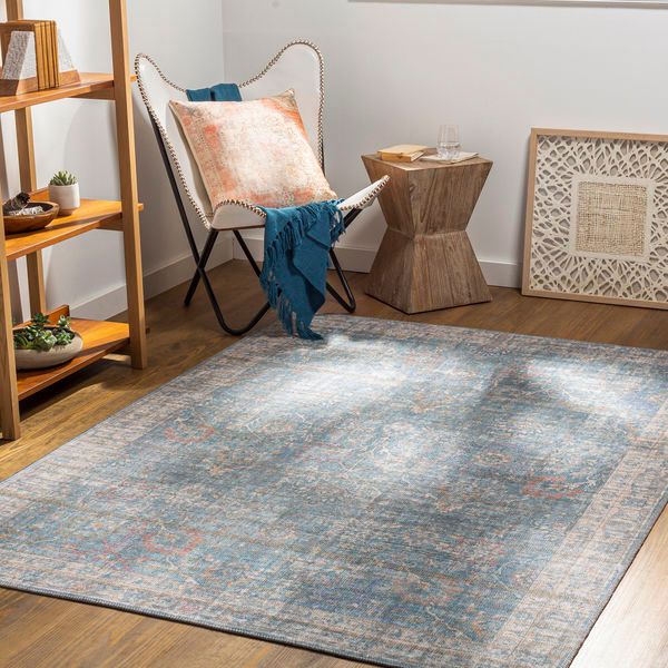 Product Image 5 for Cobb Blue / Beige Rug from Surya
