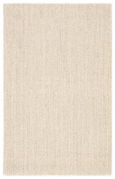 Naples Natural Solid White/ Taupe Rug image 5